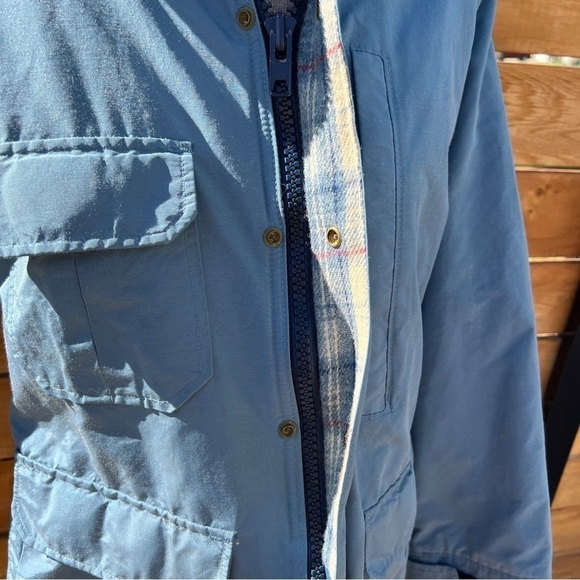 Woolrich Vintage Full Zip/Snap-Up Plaid Blanket Lined Hooded Jacket - Picture 5 of 15